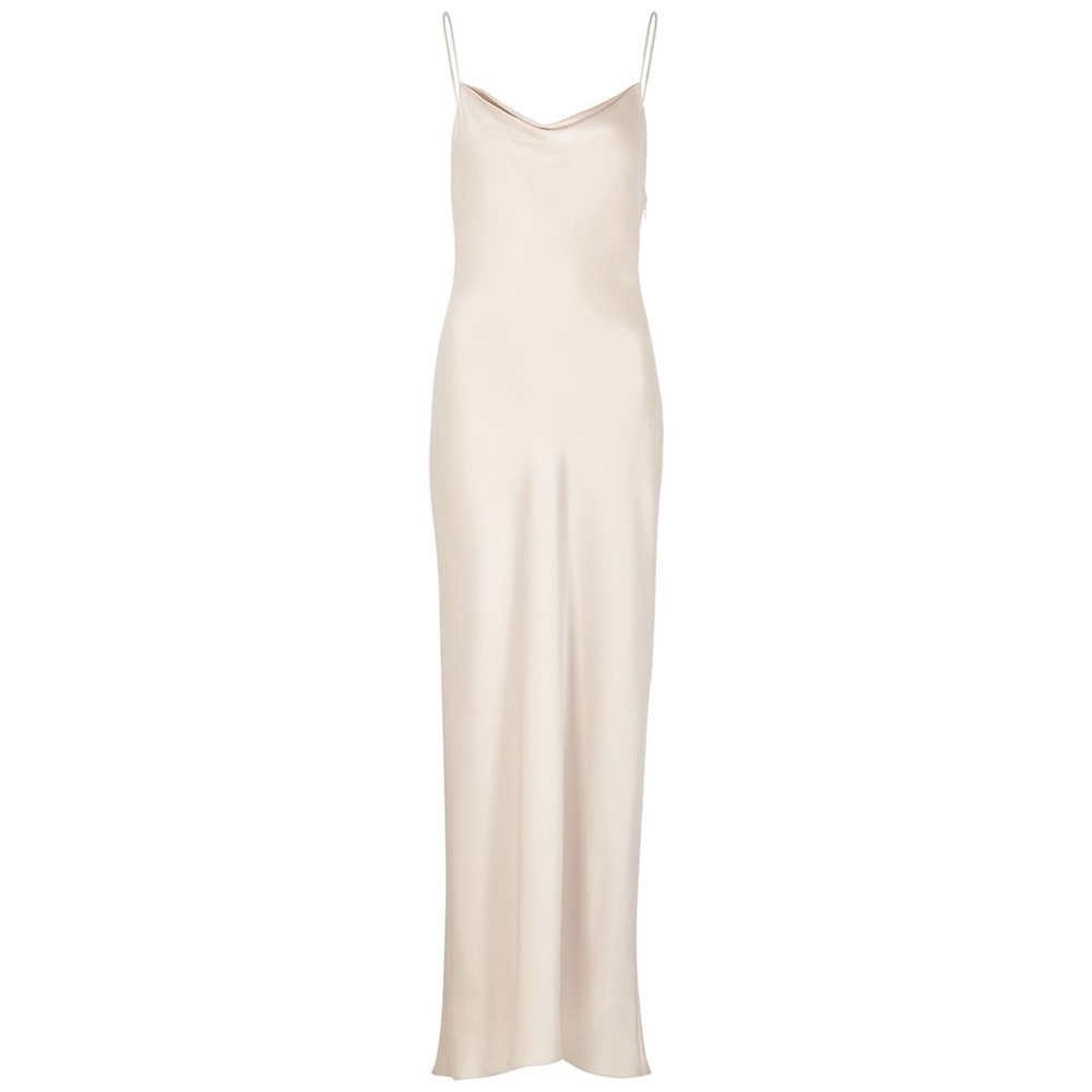 Alice + Olivia Harmony Slip Dress Champagne